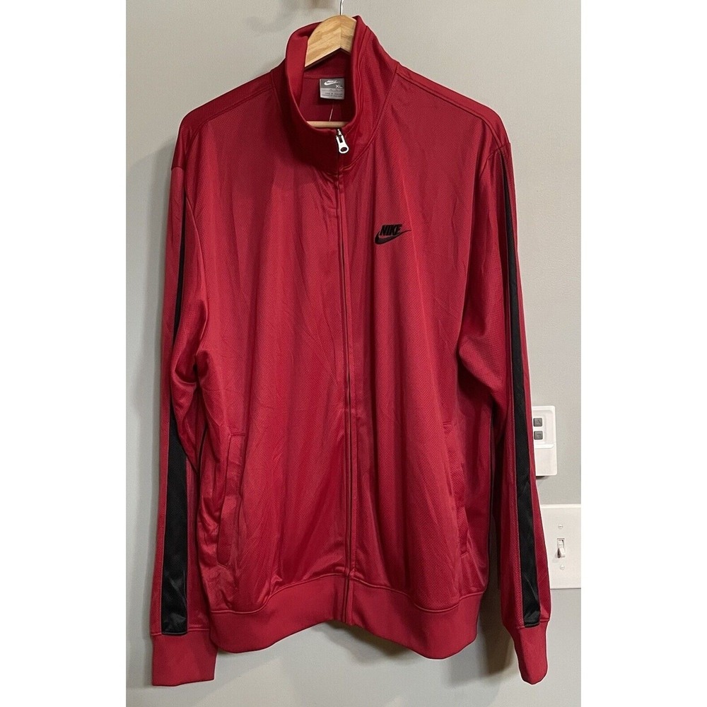 Vintage Y2K Nike Jacket Zip Up‎ Track Athletic Streetwear Athleisure XL New
